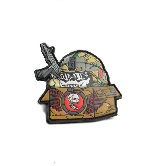 PVC Patch- DFA Box Warrior w/ Velcro