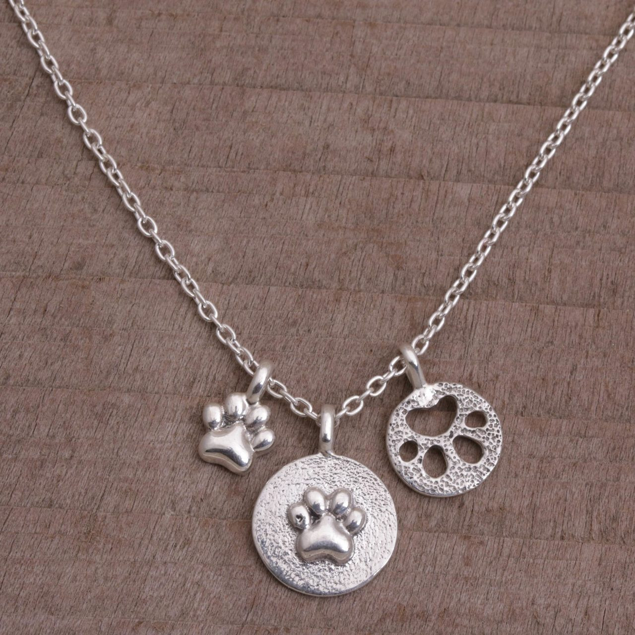 paw print necklace canada