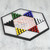 Hand Crafted Marble Chinese Checker Game Set 'Colorful Contrast' Hand Crafted Marble Chinese Checker Game Set 'Colorful Contrast'