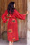 Hand Made Batik Robe from Indonesia 'Hibiscus Red' Hand Made Batik Robe from Indonesia 'Hibiscus Red'