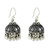 Fair Trade Jewelry Sterling Silver Chandelier Earrings 'Silver Bells'