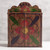 Unique Wood Retablo Folk Art Sculpture 'Mask Collection' Unique Wood Retablo Folk Art Sculpture 'Mask Collection'