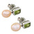 Pearl and Peridot Drop Earrings 'Attraction'