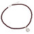 Garnet and Sterling Silver Choker 'Lucky Charm'