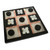 Marble Tic Tac Toe Board Game from Mexico 'Rose on Black' Marble Tic Tac Toe Board Game from Mexico 'Rose on Black'