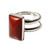 Sterling Silver Jasper Cocktail Ring from Peru 'Passionate One' Sterling Silver Jasper Cocktail Ring from Peru 'Passionate One'