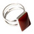 Sterling Silver Jasper Cocktail Ring from Peru 'Passionate One' Sterling Silver Jasper Cocktail Ring from Peru 'Passionate One'