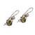 Peridot Sterling Silver Drop Earrings 'Sunrise Spirit' Peridot Sterling Silver Drop Earrings 'Sunrise Spirit'