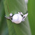 Sterling Silver and Pearl Ring 'Budding Beauty' Sterling Silver and Pearl Ring 'Budding Beauty'
