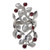 Sterling Silver and Garnet Cocktail RIng 'Garnet Forest' Sterling Silver and Garnet Cocktail RIng 'Garnet Forest'