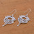 Sterling silver dangle earrings 'Songbirds' Sterling silver dangle earrings 'Songbirds'