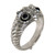 Amethyst and Silver Bird Ring 'Owl Wisdom' Amethyst and Silver Bird Ring 'Owl Wisdom'