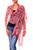 Artisan Crafted Batik Silk Shawl Wrap 'Wine Garden' Artisan Crafted Batik Silk Shawl Wrap 'Wine Garden'