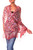 Artisan Crafted Batik Silk Shawl Wrap 'Wine Garden' Artisan Crafted Batik Silk Shawl Wrap 'Wine Garden'
