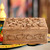 Hand Carved Wood Jewelry Box 'Ivy Fantasy' Hand Carved Wood Jewelry Box 'Ivy Fantasy'