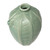 Handcrafted Ceramic Vase with Leaves and Frog 'Frangipani Frog'