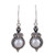 Pearl Earrings Sterling Silver Handmade Indian Jewelry 'Clouds of Desire' Pearl Earrings Sterling Silver Handmade Indian Jewelry 'Clouds of Desire'