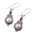 Pearl Earrings Sterling Silver Handmade Indian Jewelry 'Clouds of Desire' Pearl Earrings Sterling Silver Handmade Indian Jewelry 'Clouds of Desire'