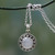 Rainbow Moonstone Jewelry Indian Sterling Silver Necklace 'Lavish Moon' Rainbow Moonstone Jewelry Indian Sterling Silver Necklace 'Lavish Moon'