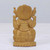 Wood statuette 'Happy Ganesha' Wood statuette 'Happy Ganesha'