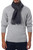 Unique Men's Alpaca Wool Solid Grey Scarf 'Charcoal Gift of Warmth' Unique Men's Alpaca Wool Solid Grey Scarf 'Charcoal Gift of Warmth'