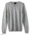 Men's Unique Alpaca Blend V Neck Sweater 'Gray Favorite Memories' Men's Unique Alpaca Blend V Neck Sweater 'Gray Favorite Memories'