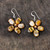 Tiger's Eye Earrings from Thailand 'Tawny Paradise' Tiger's Eye Earrings from Thailand 'Tawny Paradise'