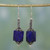 Lapis lazuli dangle earrings 'Blue Goddess' Lapis lazuli dangle earrings 'Blue Goddess'