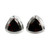Sterling Silver Garnet Stud Earrings 'Crimson Trinity' Sterling Silver Garnet Stud Earrings 'Crimson Trinity'
