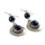 Lapis lazuli dangle earrings 'Royal Moonlight' Lapis lazuli dangle earrings 'Royal Moonlight'
