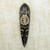 African Wood Mask 'God is My Guide'