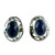 Women's Earrings Sterling Silver and Lapis Lazuli Jewelry 'Seductive Blue'