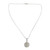Fair Trade Jewelry Sterling Silver and Moonstone Necklace 'Midnight Sun' Fair Trade Jewelry Sterling Silver and Moonstone Necklace 'Midnight Sun'