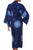 Women's Blue Batik Robe  'Midnight Starlight'