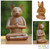 Wood Cat Sculpture from Indonesia 'Cat in Deep Meditation' Wood Cat Sculpture from Indonesia 'Cat in Deep Meditation'