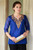 Embellished Royal Blue Tunic Top with Golden Embroidery 'Royal Charm' Embellished Royal Blue Tunic Top with Golden Embroidery 'Royal Charm'
