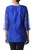 Embellished Royal Blue Tunic Top with Golden Embroidery 'Royal Charm' Embellished Royal Blue Tunic Top with Golden Embroidery 'Royal Charm'
