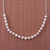 Cultured Pearl chain necklace 'Shimmering Peru' Cultured Pearl chain necklace 'Shimmering Peru'