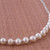Cultured Pearl chain necklace 'Shimmering Peru' Cultured Pearl chain necklace 'Shimmering Peru'
