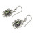 Handcrafted Floral Peridot Dangle Earrings 'Nature's Gift' Handcrafted Floral Peridot Dangle Earrings 'Nature's Gift'