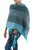 Peruvian Alpaca Wool Patterned Shawl 'Turquoise Whisper' Peruvian Alpaca Wool Patterned Shawl 'Turquoise Whisper'