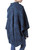 Unique Women's Alpaca Wool Blend Patterned Poncho 'Peruvian Wildflower in Blue' Unique Women's Alpaca Wool Blend Patterned Poncho 'Peruvian Wildflower in Blue'