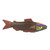 Ghana Hand Carved Wood Sculpture 'Tribal Salmon' Ghana Hand Carved Wood Sculpture 'Tribal Salmon'