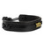 Men's Leather Wristband Bracelet 'Stand Together in Black' Men's Leather Wristband Bracelet 'Stand Together in Black'