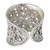 Floral Sterling Silver Band Ring from Thailand 'Mae Ping Jasmine' Floral Sterling Silver Band Ring from Thailand 'Mae Ping Jasmine'