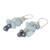 Unique Aquamarine Dangle Earrings 'Afternoon Sigh'
