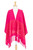 Unique Hot Pink Cotton Patterned Shawl Handwoven in Mexico 'Hot Pink  Zapotec Treasures'