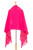 Unique Hot Pink Cotton Patterned Shawl Handwoven in Mexico 'Hot Pink  Zapotec Treasures'