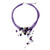 Hand Made Floral Amethyst Necklace 'Floral Joy' Hand Made Floral Amethyst Necklace 'Floral Joy'