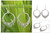 Handmade Sterling Silver Dangle Earrings 'Songkran Moon' Handmade Sterling Silver Dangle Earrings 'Songkran Moon'